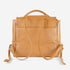 Mochila de piel para mujer marrón Bora