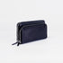 Billetera de piel Vintage Carol Negro