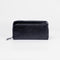 Billetera de piel Vintage Carol Negro