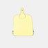 Bolso de bandolera porta móvil de piel Pili amarillo limón