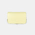 Bolso de bandolera porta móvil de piel Pili amarillo limón