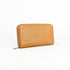 Cartera largo de piel Celia marron