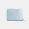 Monedero de piel Cercy celeste