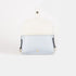 Bolso de bandolera porta móvil de piel Pili celeste