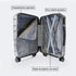 Maleta de cabina de XS/S 10kg 50cm/55cm de Polipropileno Steven Gris